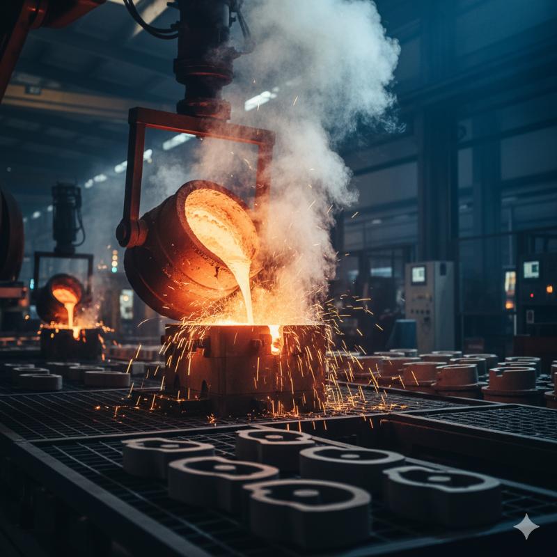 Metal casting and post-machining finishing services