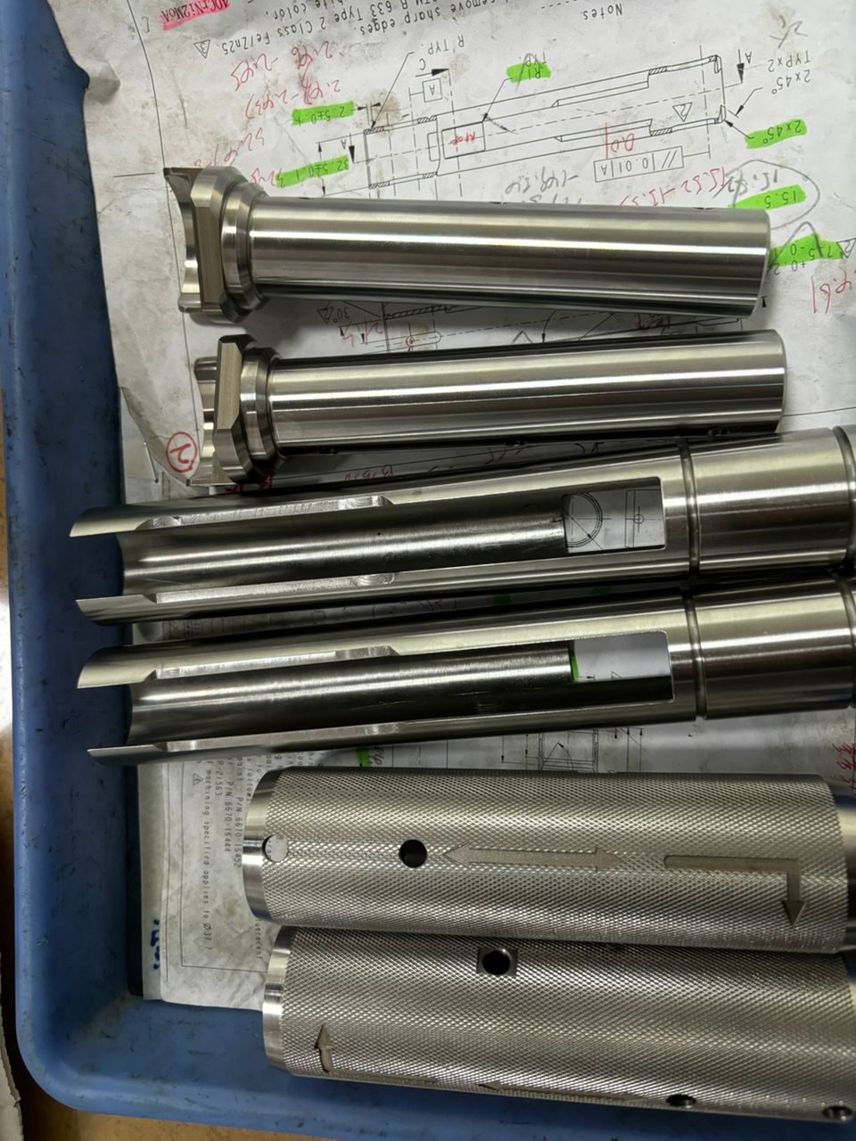 Machined titanium component — JUDA Technology